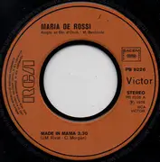 7inch Vinyl Single - Maria De Rossi - Made In Mama