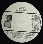 LP - Maria Duval - Art Songs Vol.1