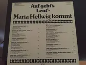 Maria Hellwig - Auf Geht's Leut' - Maria Hellwig Kommt