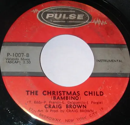 Maria Layna / Craig Brown - The Christmas Child (Bambino) /