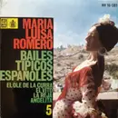 7inch Vinyl Single - Maria Luisa Romero - Bailes Tipicos Espanoles 5 - EP