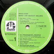 Double LP - Maria & Margot Hellwig - Herzlichst Maria Und Margot Hellwig