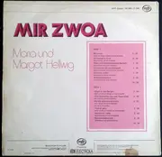 LP - Maria & Margot Hellwig - Mir Zwoa