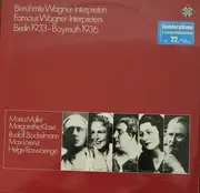 Double LP - Maria Müller , Margarete Klose , Rudolf Bockelmann , Max Lorenz , Helge Roswaenge - Berühmte Wagner-Interpreten / Famous Wagner-Interpreters / Berlin 1933 - Bayreuth 1936