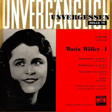Maria Müller - Maria Müller I