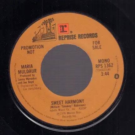 Maria Muldaur - Sweet Harmony