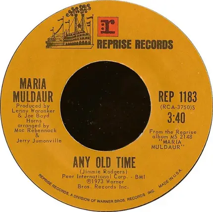 Maria Muldaur - Midnight At The Oasis
