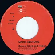 7inch Vinyl Single - Maria Neuhaus - Die Sonne Bist Du (Man Of Action)