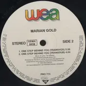 Marian Gold - One Step Behind You