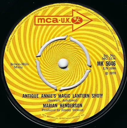 Marian Henderson - Antique Annie's Magic Lantern Show