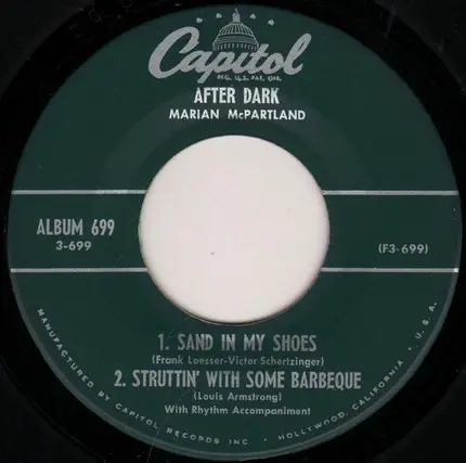 Marian McPartland - After Dark