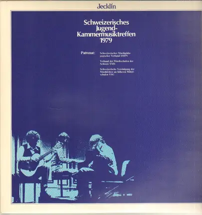 Marian Rosenfeld, Massimo Gaia, Sergio Menozzi a.o. - Schweizerisches Jugend-Kammermusiktreffen 1979