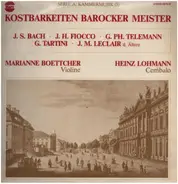 Marianne Boettcher-Violine, Heinz Lohmann-Cembalo - Kostbarkeiten Barocker Meister-Bach , Fiocco, Telemann, Tartini, Leclair (d. Ältere)