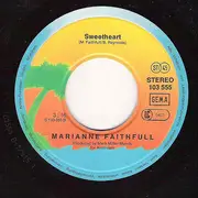 7inch Vinyl Single - Marianne Faithfull - Intrigue / Sweetheart