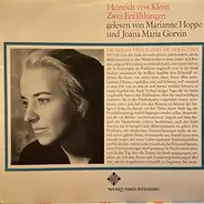 Marianne Hoppe Und Joana Maria Gorvin - Heinrich Von Kleist Zwei Erzählungen Gelesen Von Marianne Hoppe Und Joana Maria Gorvin