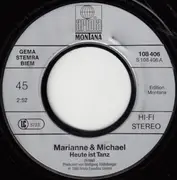 7inch Vinyl Single - Marianne & Michael - Heute Ist Tanz