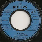 7inch Vinyl Single - Marianne Rosenberg - Karneval