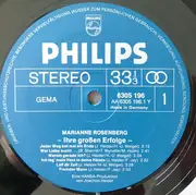 LP - Marianne Rosenberg - Ihre Großen Erfolge