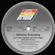 12inch Vinyl Single - Marianne Rosenberg - Und Mein Lacheln Wird Dir Folgen