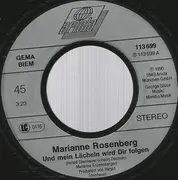 7inch Vinyl Single - Marianne Rosenberg - Und Mein Lächeln Wird Dir Folgen
