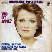 7'' - Marianne Rosenberg - Wo Ist Jane?