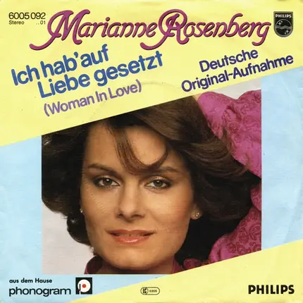 Marianne Rosenberg - Ich Hab Auf Liebe Gesetzt