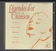 Mariano, Trenet, Rossi, Gauty, Fernandel, Chevalier, Baker, Ouvrard... Piaf - Légendes d'or de la chanson Cd 3