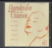 Mariano, Trenet, Rossi, Gauty, Fernandel, Chevalier, Baker, Ouvrard... Piaf - Légendes d'or de la chanson Cd 3