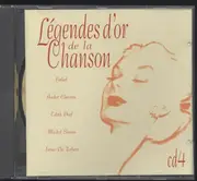 CD - Mariano, Trenet, Rossi, Gauty, Fréhel, Chevalier, Claveau, Renaud... Piaf - Légendes d'or de la chanson Cd 4