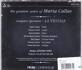 Antonino Votto - Gaspare Spontini (Maria Callas): la vestale