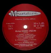 LP - Maria Callas - Récital (Bellini, Verdi, Wagner,..)