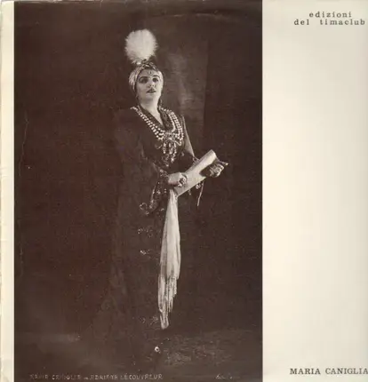 Maria Caniglia - Edizioni del Timaclub