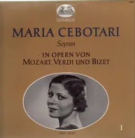 maria cebotari - In Opern von Mozart, Verdi und Bizet