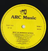 LP - Mariachi Azteca - Best Of Mariachi Azteca