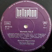 LP - Mariachi Miguel Diaz , Mariachi Nacional , Arcadio Elias - Mariachi Vol. 2