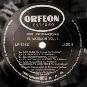 LP - Mariachi Monumental De Silvestre Vargas Con La Guitarra De Antonio Bribiesca - El Mariachi - Vol. II