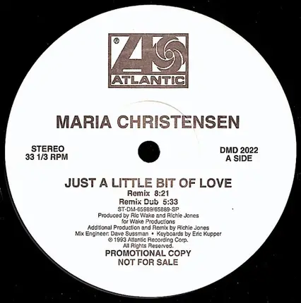 Maria Christensen - Just A Little Bit Of Love