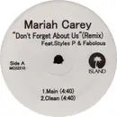 12inch Vinyl Single - Mariah Carey - Don't Forget About Us (Desert Storm Remix)