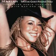 CD Single - Mariah Carey Featuring Remix Versions With Nas & Joe - Thank God I Found You