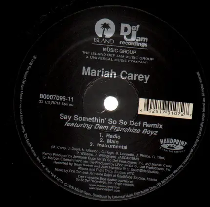 Mariah Carey - Say Somethin'