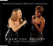 CD Single - Mariah Carey & Whitney Houston - When You Believe (From The Prince Of Egypt)