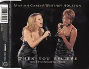 CD Single - Mariah Carey & Whitney Houston - When You Believe (From The Prince Of Egypt)