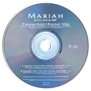 CD Single - Mariah Carey With Joe & 98 Degrees - Thank God I Found You