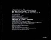 CD Single - Mariah Carey - Always Be My Baby