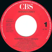 7inch Vinyl Single - Mariah Carey - Someday (New 7Inch Straight / New 7Inch Jackswing) (Vinyl Single)