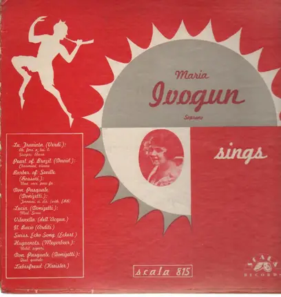 Maria Ivogün - Sings