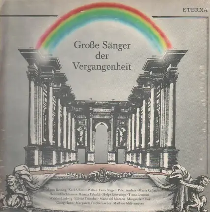 Maria Reining, Karl Schmitt-Walter, Erna Berger - Große Sänger der Vergangenheit