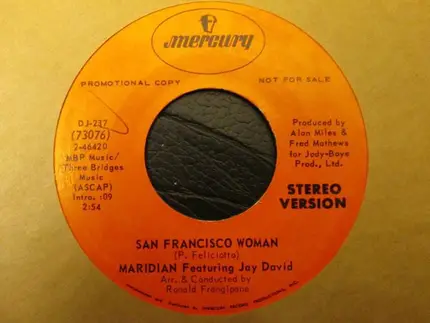 Maridian Featuring Jay David - San Francisco Woman