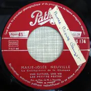7inch Vinyl Single - Marie-Josée Neuville - Une Guitare, Une Vie