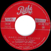 7inch Vinyl Single - Marie-Josée Neuville - La Collégienne De La Chanson